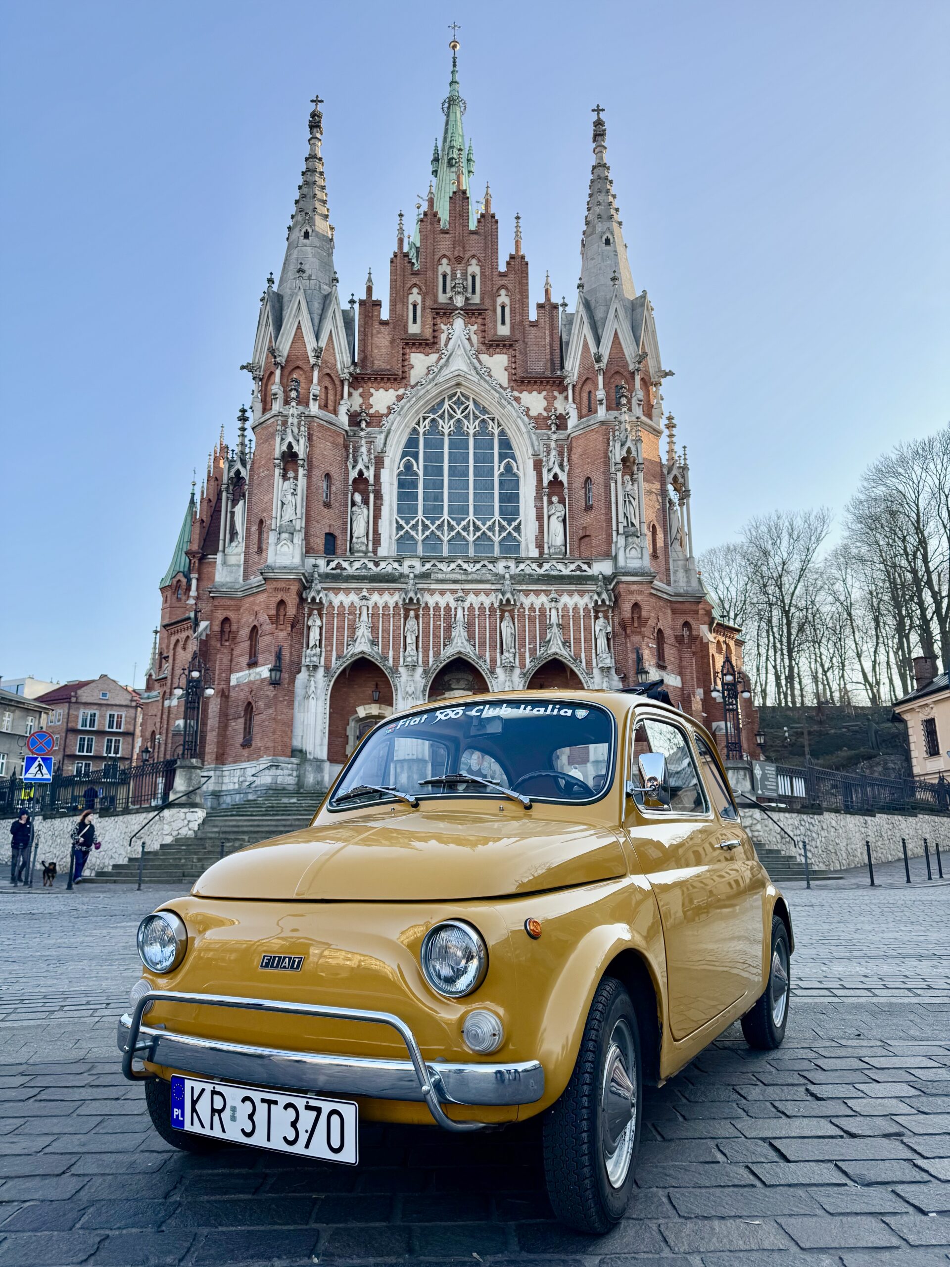 Fiat 500 - Zolty Positano
