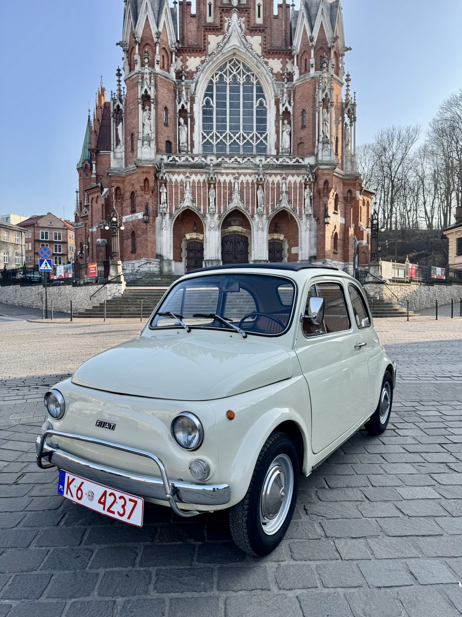 Fiat 500 - Biała